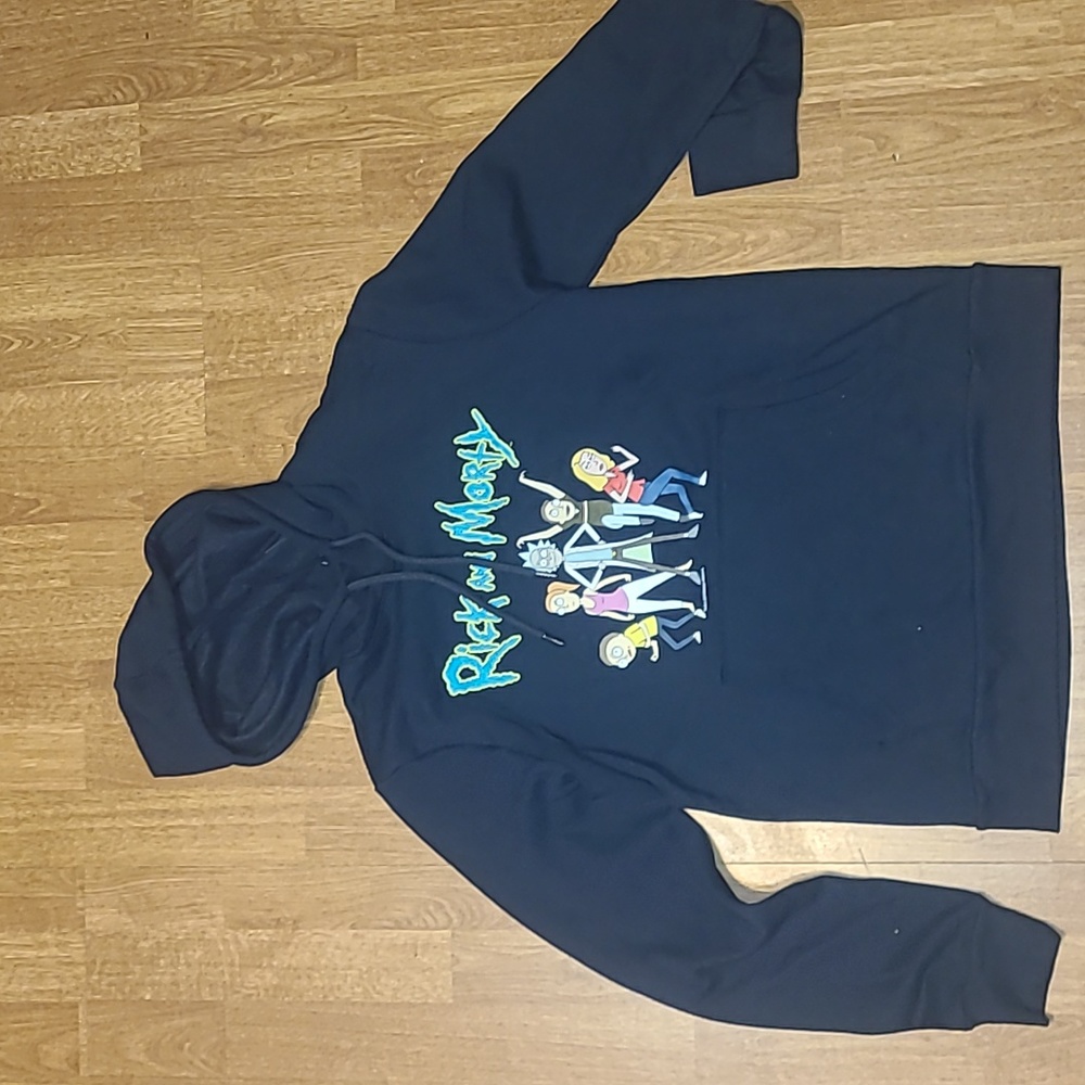 Rick and Morty graphic hoodie Size S